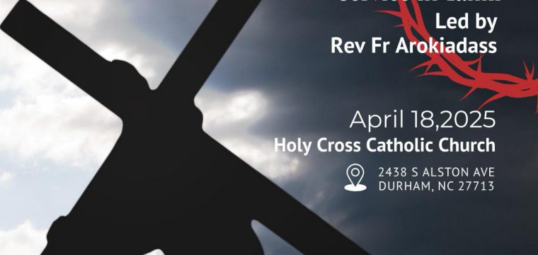 Good Friday – Passion of Christ service in Tamil