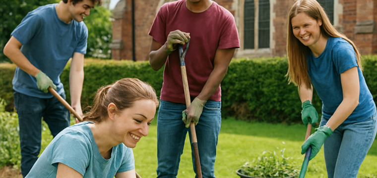 St Andrew’s church Garden Help – Youth Volunteering