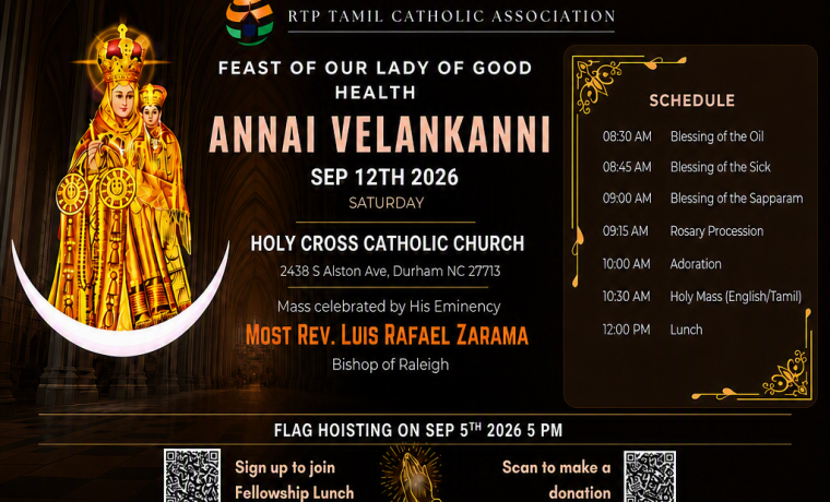 Annai Velankanni Arokia Matha Festival Mass